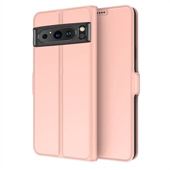 Voor Google Pixel 8 PU Leren Stand Case Met Kaartsleuf Volledige Bescherming Telefoonhoes