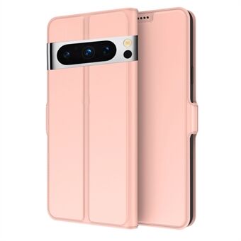 Voor Google Pixel 8 Pro Card Holder Telefoonhoesje PU Leer + TPU Telefoonstandaard Cover.