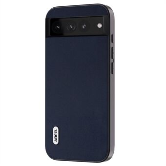 ABEEL Nappa Textuur Telefoonhoesje voor Google Pixel 7 Pro 5G Valbestendige Echt Koeienleer+PC+TPU Cover