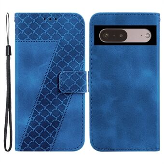 PU lederen hoesje voor Google Pixel 7 5G, Telefoonhoesje met standaard, bedrukt patroon, portemonnee-cover.