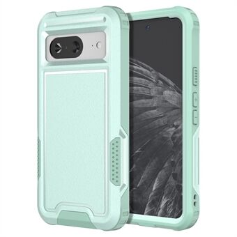 Stijl F1 voor Google Pixel 8 Drop-proof Back Case PC+TPU Anti-kras Telefoonhoesje