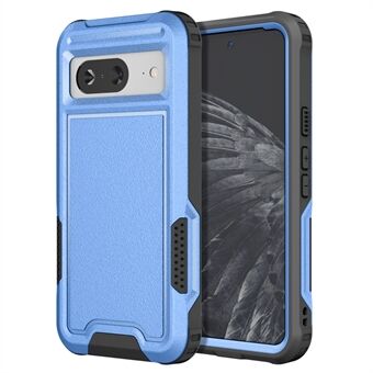 Stijl F1 voor Google Pixel 8, valbestendige achterkantcase van PC+TPU, telefoonhoesje met anti-krasbescherming.