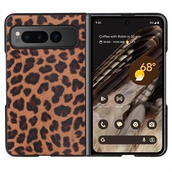 Schokbestendige PU + PC + TPU Telefoonhoesje voor Google Pixel Fold, krasbestendige telefoonhoes