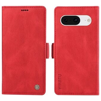 YIKATU YK-005 Voor Google Pixel 8 PU Leren Portemonnee Hoesje met Standfunctie en Huid-aanraak Telefoonhoesje.