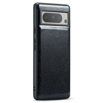 DG.MING voor de Google Pixel 8 Pro hoes Glitter PU-Leren gecoat PC+TPU telefoonhoes