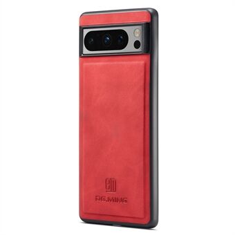 DG.MING Voor de Google Pixel 8 Pro Case PU leer+PC+TPU Telefoonhoesje