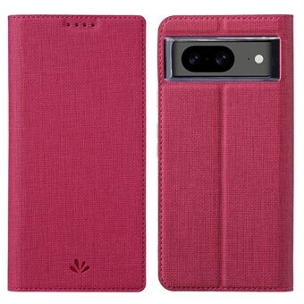 VILI DMX-serie voor Google Pixel 8 hoesje PU lederen telefoonhoesje met standaard en kaartsleuf.