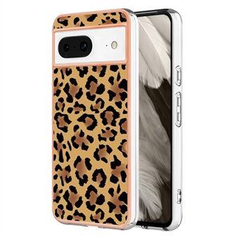 YB IMD Serie-19 Stijl-D voor Google Pixel 8 Hoesje IMD Patroon Verchroomde TPU Telefoonhoes