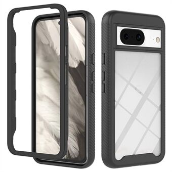 YB PC-serie 3 voor Google Pixel 8 Hoesje PC+TPU Transparante Telefoon Beschermhoes