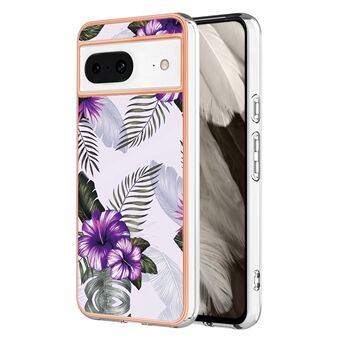 YB IMD-serie 1 voor Google Pixel 8 TPU-hoes IMD-patroon Geëlektroplateerde telefoonhoes
