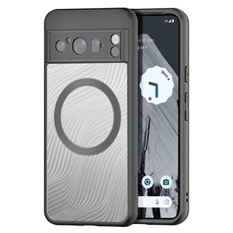 DUX DUCIS Aimo-serie voor Google Pixel 8 Pro-hoesje, TPU+PC-matte telefoonhoes (REACH-certificering) - Zwart