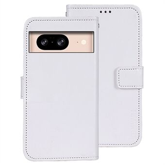 IDEWEI Voor Google Pixel 8 Hoesje met Crazy Horse Textuur Lederen Telefoonstandaard Cover