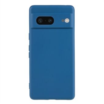 Voor de Google Pixel 8 hoes - met vezelvoering, rubberachtig TPU-materiaal en krasbestendig - telefoonhoes achterkant