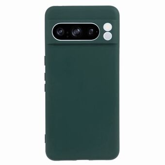 Voor Google Pixel 8 Pro TPU-hoes met vezelvoering en rubberen bekleding.