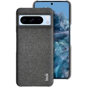 IMAK Ruiyi-serie voor Google Pixel 8 Pro-hoesje, anti-kras stoffen textuur van PU-leer + PC-telefoonhoesje.