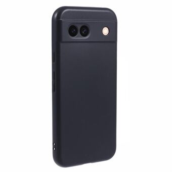 Voor Google Pixel 8a Hoesje Met Precieze Uitsparingen Anti-vingerafdruk TPU Cover - Zwart