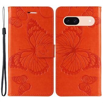 KT Imprinting Flower Series-2 Voor Google Pixel 8a Hoesje Gedrukt Telefoon Lederen Hoesje