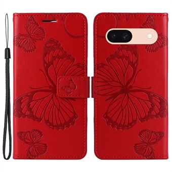 KT Imprinting Bloemen Serie-2 voor Google Pixel 8a Hoesje Bedrukte Telefoon Leren Hoes