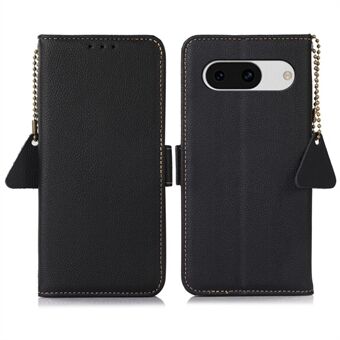 TJ Voor Google Pixel 8a Hoesje RFID Blokkerende Telefoonportemonnee Cover
