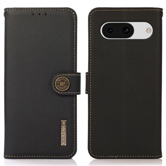 KHAZNEH Voor Google Pixel 8a Hoesje Portemonnee met RFID Blokkering en Telefoonstandaard