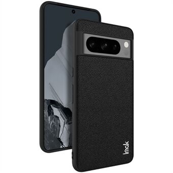 IMAK LX-5-serie voor Google Pixel 8 Pro hoesje van leer + PC + TPU telefoonhoesje