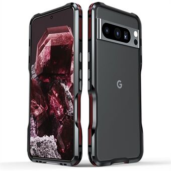 LUPHIE Voor Google Pixel 8 Pro Hoesje Metalen Bumper Beschermende Telefoon Frame Cover