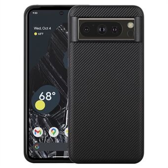 VILI TC-serie voor Google Pixel 8 Pro hoesje, met PU-lederen gecoate TPU telefoonachterkant.