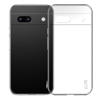 MOFI-transparant telefoonhoesje voor Google Pixel 8a, krasbestendige cover van TPU-materiaal.