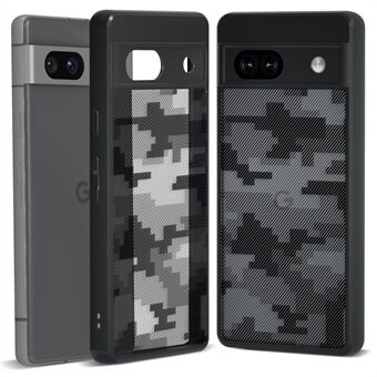 IBMRS Smartphone Cover voor Google Pixel 7a Schokbestendige TPU+PC Telefoonhoes