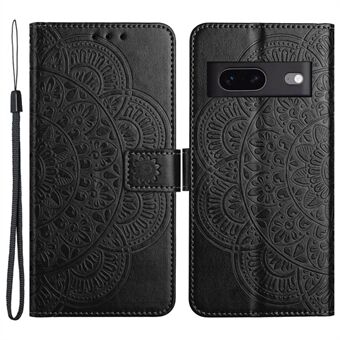 Voor de Google Pixel 7 5G hoesje met PU-lederen portemonnee, kaartsleuven en magneetsluiting voor telefoonhoesje.