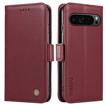 YIKATU YK-003 Voor Google Pixel 9 Pro XL Hoesje met Stand-functie Magnetische Portemonnee Telefoonhoesje.