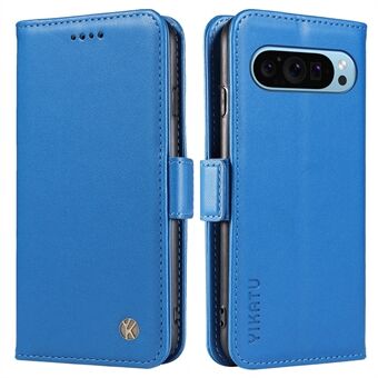 YIKATU YK-003 voor Google Pixel 9 / Pixel 9 Pro Portemonnee Telefoonhoesje Anti-Val Leren Flip Cover