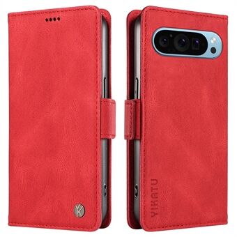 YIKATU YK-004 Voor Google Pixel 9 / Pixel 9 Pro Schokbestendige Hoes Skin-Touch Leren Telefoonhoes