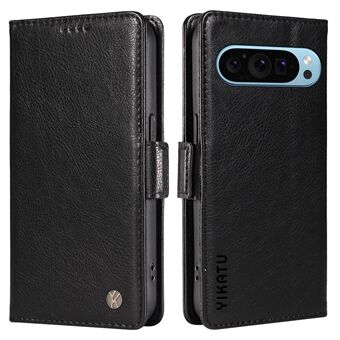 YIKATU YK-007 voor Google Pixel 9 / Pixel 9 Pro-hoes met kaarthouder, PU-leer + TPU-binnenkant, telefoonhoes