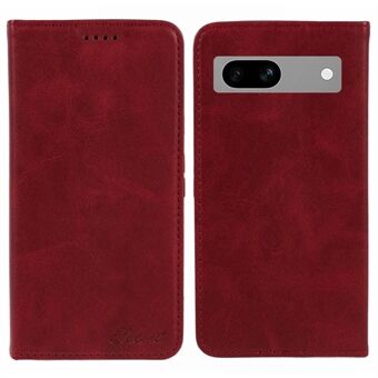 SUTENI Voor Google Pixel 8a Mobiele Telefoonhoesje PU Leder Folio Flip Portemonneehoes