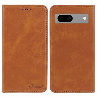 SUTENI Voor Google Pixel 8a Telefoonhoesje PU Lederen Folio Flip Portemonnee Cover