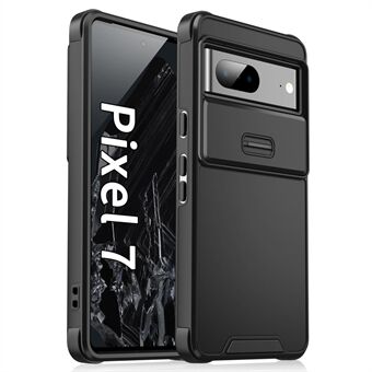 Voor Google Pixel 7 5G Case Slide Camera Shield PC+TPU Bump Proof Telefoonhoes