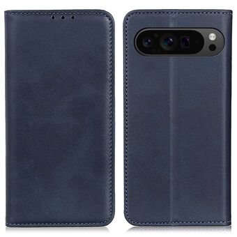 Voor de Google Pixel 9 / Pixel 9 Pro Case Split Lederen Magneet Adsorptie Schokbestendige Flip Telefoonhoes