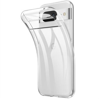 Voor de Google Pixel 8a Clear Case TPU Anti-fingerprint Telefoonhoesje