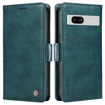 YIKATU YK-007 voor Google Pixel 7a Hoesje van PU-leer Telefoonportemonnee met Litchi-textuur
