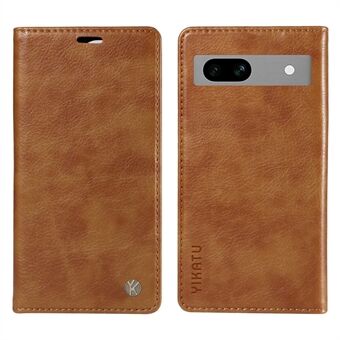 YIKATU YK-006 Voor Google Pixel 7a Hoesje Beschermend Leren Portemonnee Telefoonhoesje