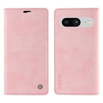 YIKATU YK-006 Voor Google Pixel 8 Hoesje PU Lederen Binnenkant TPU Volledige Bescherming Portemonnee Telefoonhoes.