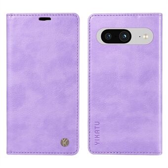YIKATU YK-006 Voor Google Pixel 8 Hoesje PU Lederen Binnenkant TPU Volledige Bescherming Portemonnee Telefoonhoes