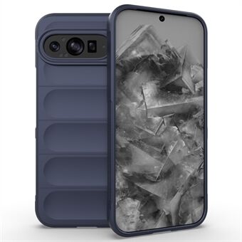 Mobiele telefoonbeschermer voor Google Pixel 9 Pro XL, schokabsorptie TPU achterkanthoesje.