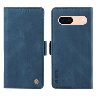 YIKATU YK-005 Voor Google Pixel 8a Hoesje PU Lederen Skin-touch Portemonnee Flip Telefoonhoes