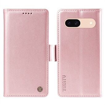 YIKATU YK-003 voor Google Pixel 8a Portemonnee Hoesje PU Leren Flip Telefoonhoesje met Kijkstandaard