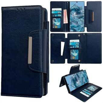 Voor de Google Pixel 8 Pro PU Leren Case met Standaard, Loskoppelbare 2-in-1 Portemonnee Telefoonhoesje.
