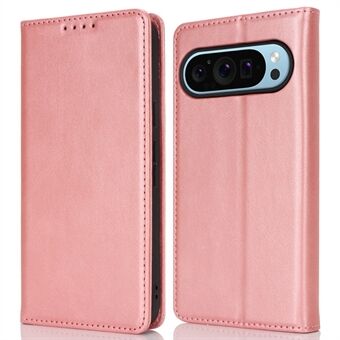 Voor Google Pixel 9 / Pixel 9 Pro Beschermhoes Magnetische Sluiting PU Leren Telefoonhoesje