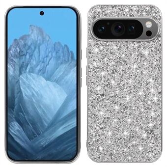 Voor Google Pixel 9 / Pixel 9 Pro hoesje met pailletten Glitter TPU+PC Cover mobiele telefoon accessoire groothandel