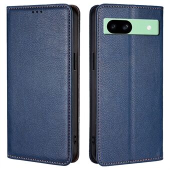 Voor Google Pixel 8a hoesje PU lederen magnetische adsorptie schokbestendige flip telefoonhoes.